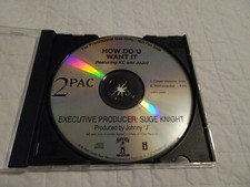 2pac How do U want it promo cd Tupac Shakur picture
