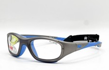 NEW LIBERTY SPORT RS-40 322 GRAY BLUE AUTHENTIC EYEGLASSES 52-18 picture