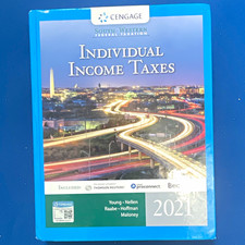Cengage South-Western Federal Taxation Individual Income Taxes 2021 Young picture