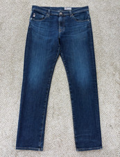 AG Adriano Goldschmied Tellis Modern Slim Jeans Men's 32 Blue Denim 360 Stretch picture