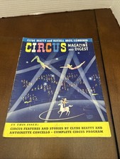 1944 Circus Magazine and Digest Program Clyde Beatty & Russell Bros Combined picture