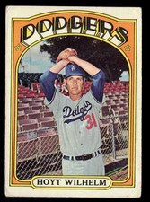 1972 Topps Baseball Hoyt Wilhelm Card #777 Los Angeles Dodgers - High Number picture