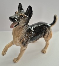 Royal Doulton DA103 Alsatian German Shepherd Dog Figurine Standing Vintage picture