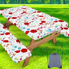 misaya Picnic Table Cover with Bench Cover, Waterproof 30