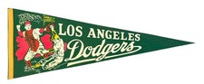 Vintage 1959 Los Angeles Dodgers World Champs  Pennant - Very Rare Variation picture