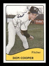 1979 TCMA West Haven Yankees #3 Don Cooper signed autograph NM BXCP66 picture