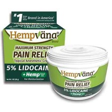 Hempvana Maximum Strength Pain Relief Cream Net Wt. 3 OZ (85 g) picture