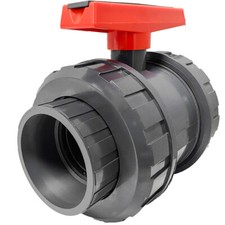 Sch 80 PVC 4 Inch True Union Ball Valve Socket Connect picture