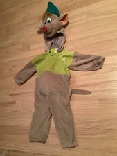 Vintage Disney Store Cinderella Mouse Gus Gus Halloween Costume Child sz Mice picture