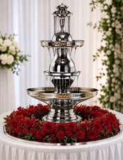 CHAMPANERA FUENTE DE CHAMPAGNE FUENTE DE LICORES PARA EVENTOS COCTELERA BUFFET picture