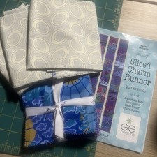 Kaffe Fassett for Free Spirit Fabrics, “Sliced Charm” Quilted Table Runner Kit  picture
