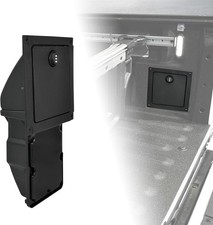 Fits 2023-2026 Ford F-150 Rear Bed Cargo Partition Storage Bin with Code Lock picture