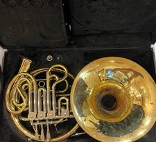 YAMAHA YHR-664D Double French Horn Detachable Bell Play-Tested DDP  picture