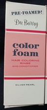 RARE NOS VINTAGE DuBarry Color Foam Hair Coloring Silver Pearl picture