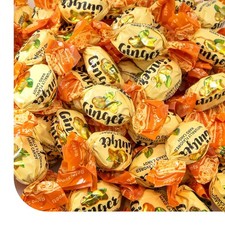 Ginger Hard Candy - 2 Pound Bag - Natural Intense Flavor picture