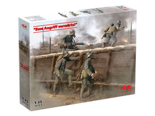 ICM 35723 - ”Zum Angriff vorwärts” WWI German soldiers 1:35 Plastic Model Kit picture