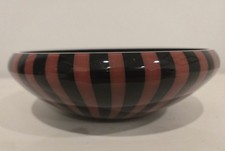 Lino Tagliapietra Murano Art Glass Bowl Engraved Signature picture
