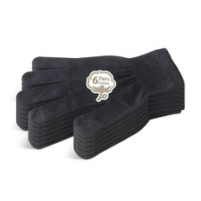 Evridwear Men Moisturizing Cotton Gloves with Touchscreen Fingertips for Eczema picture