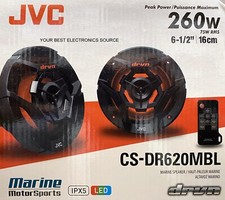 NEW JVC CS-DR620MBL 6.5