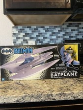 Batman Guardian of Gotham City Batplane Hasbro 2001 with Batman Figure COMPLETE picture