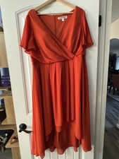 Ever-Pretty Women's A Line V Neck Ruffle Sleeves Pleated High Low Formal Dresses picture