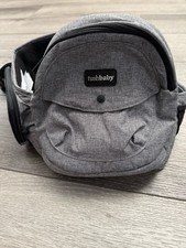 Tushbaby The Only Safety Certified Hip Seat Baby Carrier - Grey - NEW picture