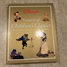 Vintage Disney Treasury Of Children’s Classics Hardcover 1997 picture