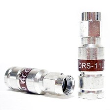 30pc PCT DRS 11LMG RG-11 CABLE Connector RG11 COAXIAL Metal Compression Fitting picture