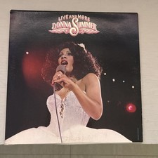 1978 Donna Summer 2-LP LIVE AND MORE Casablanca Records NBLP7119 Gatefold Cover picture