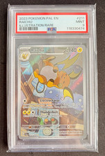Raichu 211/193 Paldea Evolved Pokemon 2023 Illustration Rare Holo PSA 9 picture
