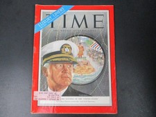 Time Magazine ~ June 23 1952 Vol LIX No. 25 Commodore Vice Admiral Harry Manning picture