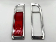 6 Pieces Kit 1969-72 Tail Lamp Lens+Bezel+Backup Lens Chevy GMC Pickup Truck picture