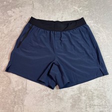 NWOT Ten Thousand Mens The Interval 5 inch Short Bike S Navy Blue Unlined picture