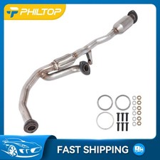 PHILTOP Catalytic Converter w/ Flex Pipe Front For 1998-1999 Toyota Avalon Camry picture