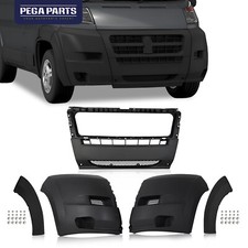 3PC For 2014-2018 Ram Promaster 1500 2500 3500 Front Bumper Covers W/Side Flares picture