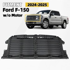 Front Radiator Grille Shutter Assembly For 2024-2026 Ford F-150 w/o Motor Upper picture