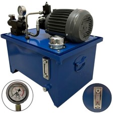 40L Small Hydraulic System 220V 750w Hydraulic Power Unit Hydraulic Mechanical picture