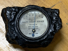 VINTAGE QUINCY ILL. RALPH EGGERT MIDLAND COAL & ARTIFICIAL ICE THEROMETER (SH) picture