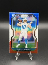2020 Panini Prizm Justin Herbert #325 Red White & Blue Prizm (RC) picture