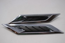 2008-2013 Cadillac CTS LH & RH Side Fender Chrome Trim Molding Vents Pair OEM picture