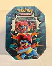 Pokémon Mega Evolution—Ascended Heroes Metal Tin Mega Feraligatr ex 60+ 2026 picture