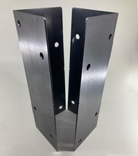 PostHugger™ 2Pc Clamshell™ Union Splice Bracket for 4x4's, 4x6's or 6x6's picture