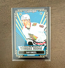 O-Pee-Chee 2025-26 Sam Rinzel Chicago Blackhawks Retro Black Border /100 #545 picture