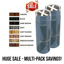 1/2 Xfusion Keratin Hair Fibers 28G / 0.98 oz Choose Your Color Fast Shipping picture