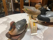 Ward Brothers Matched Pair Miniature Green-winged Teal Signed Dated picture