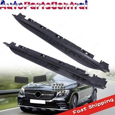 New For 2016-2021 Mercedes GLC X253 Running Boards Side Step Nerf Bar Pair Black picture