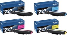 Brother TN227 4 Pack High Yield Color Toner Set (BK/C/M/Y) picture