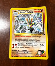 Wizards of the Coast Giovanni's Machamp 6/132 Gym Challenge Holo Rare Unlimited picture