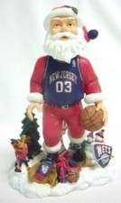 New Jersey Nets Santa Forever Collectibles Bobblehead CO picture