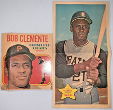 1968 & 1970 Topps Posters Roberto Clemente picture